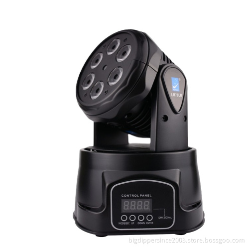 shenzhen good price Led Mini Moving Head Laser Light green Laser 6*8w Rgbw 4in 1 Led Ktv Bar Night Club Light